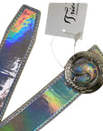 Standard Issue Equestrian Belt in Holographic 