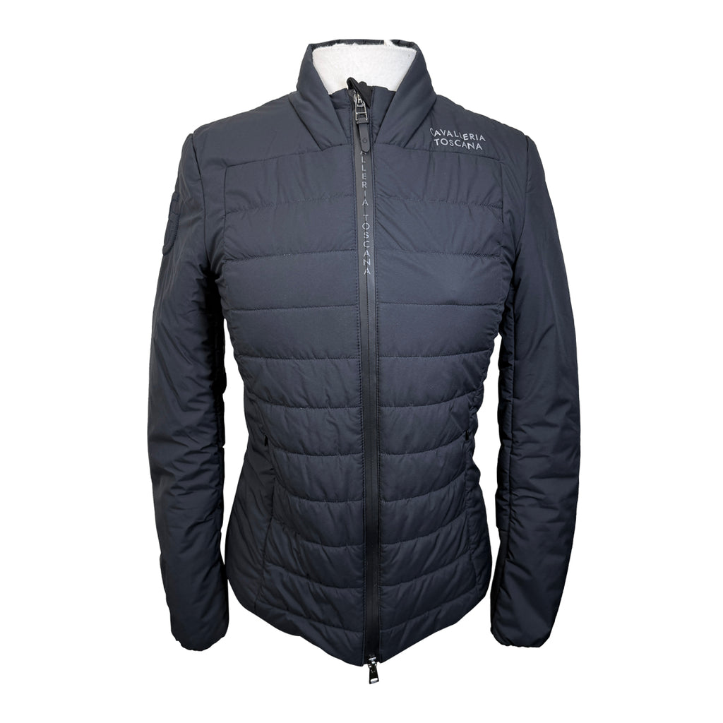 Cavalleria Toscana Quilted Puffer Jacket in Navy