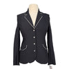 Asmar Equestrian Show Jacket in Black