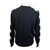Aqua Star Cashmere Sweater in Black