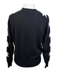 Aqua Star Cashmere Sweater in Black