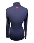 Kastel Signature Long Sleeve Shirt in Navy/Royal Blue Accents