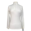 Samshield  Premium Line Long Sleeve Show Shirt in White