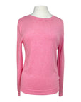 TKEQ Crew Neck Sweater in Pink