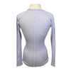 The Tack Hack Eq Tech Long Sleeve Shirt in Lavendar