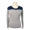 Ariat 'Ramiro' Sweater in Grey/Navy - Women's Large