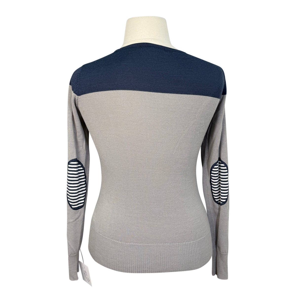 Ariat 'Ramiro' Sweater in Grey/Navy - Women's Large