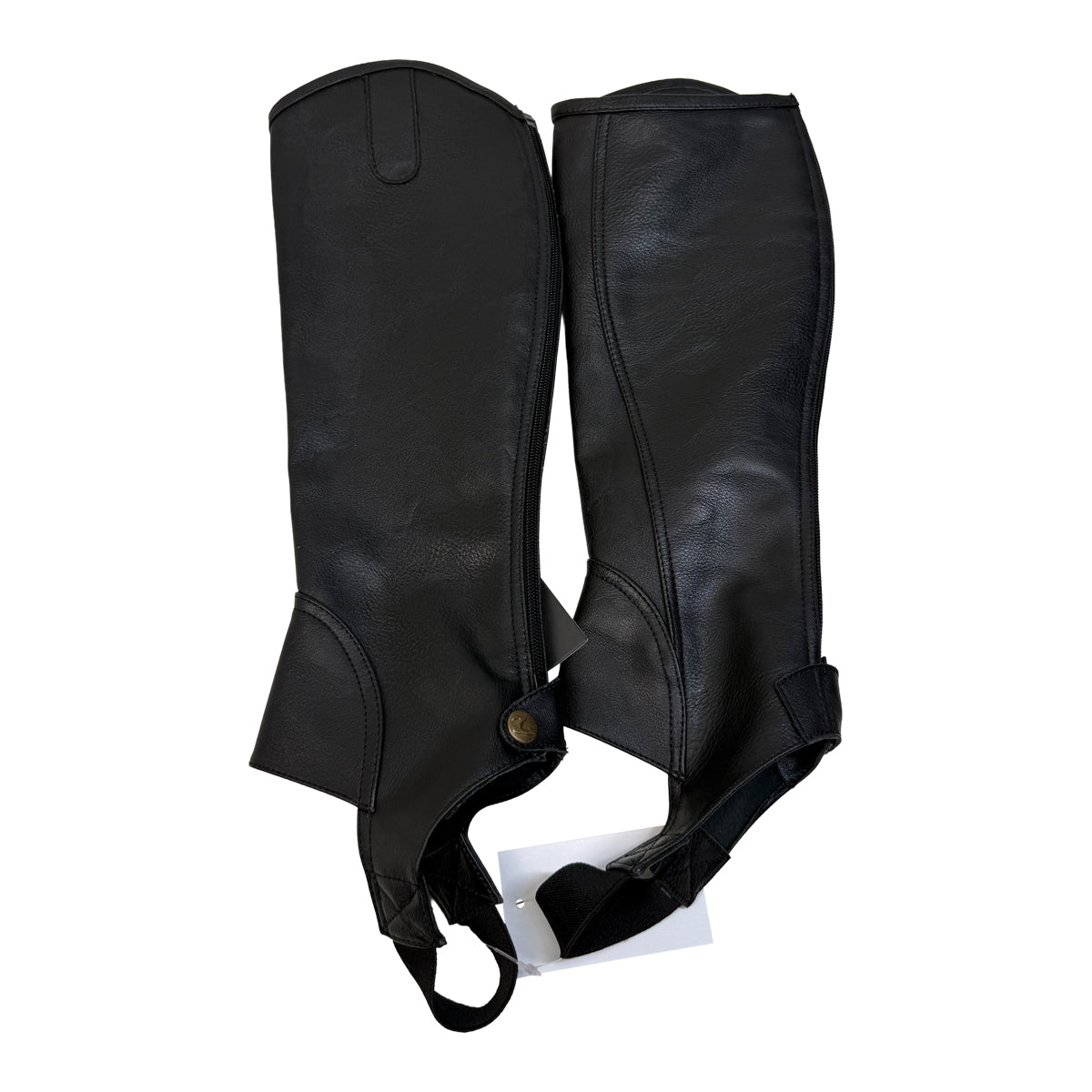 Horze 'Desta' Synthetic Half Chaps in Black
