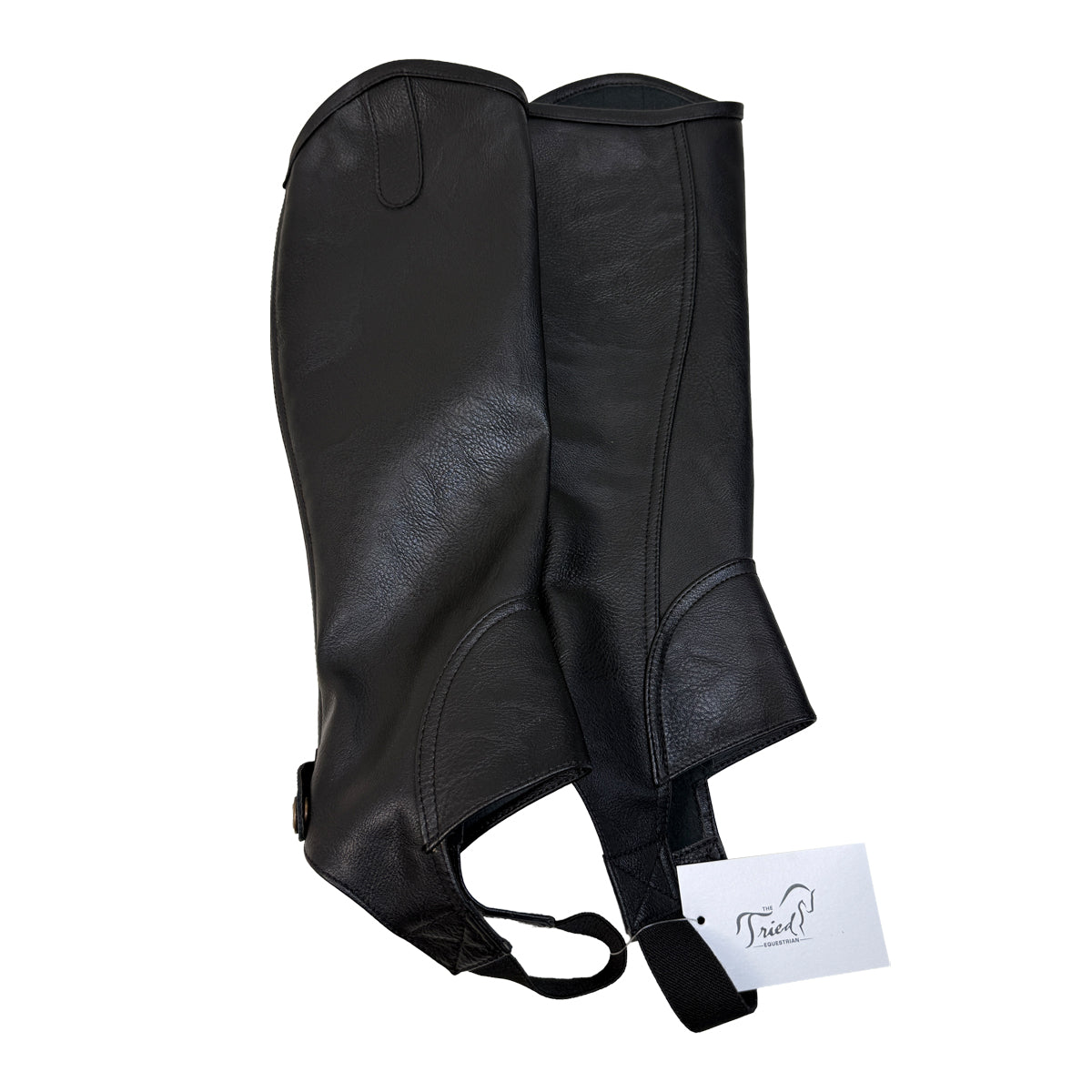 Horze 'Desta' Synthetic Half Chaps in Black