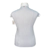 For Horses 'Aria' Show Shirt in White/Navy Bits