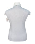 For Horses 'Aria' Show Shirt in White/Navy Bits