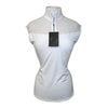 Sync Equestrian Sleeveless Lacey Show Shirt in White