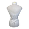 Sync Equestrian Sleeveless Lacey Show Shirt in White