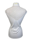 Sync Equestrian Sleeveless Lacey Show Shirt in White