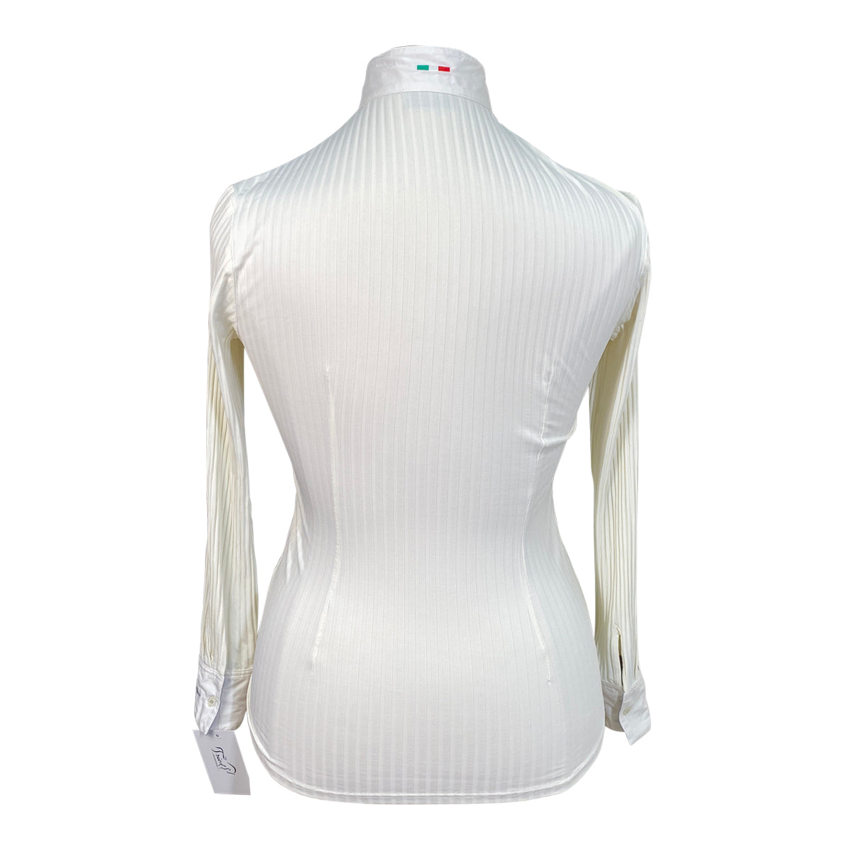 Alessandro Albanese 'Aurora' Long Sleeve Shirt in Ivory