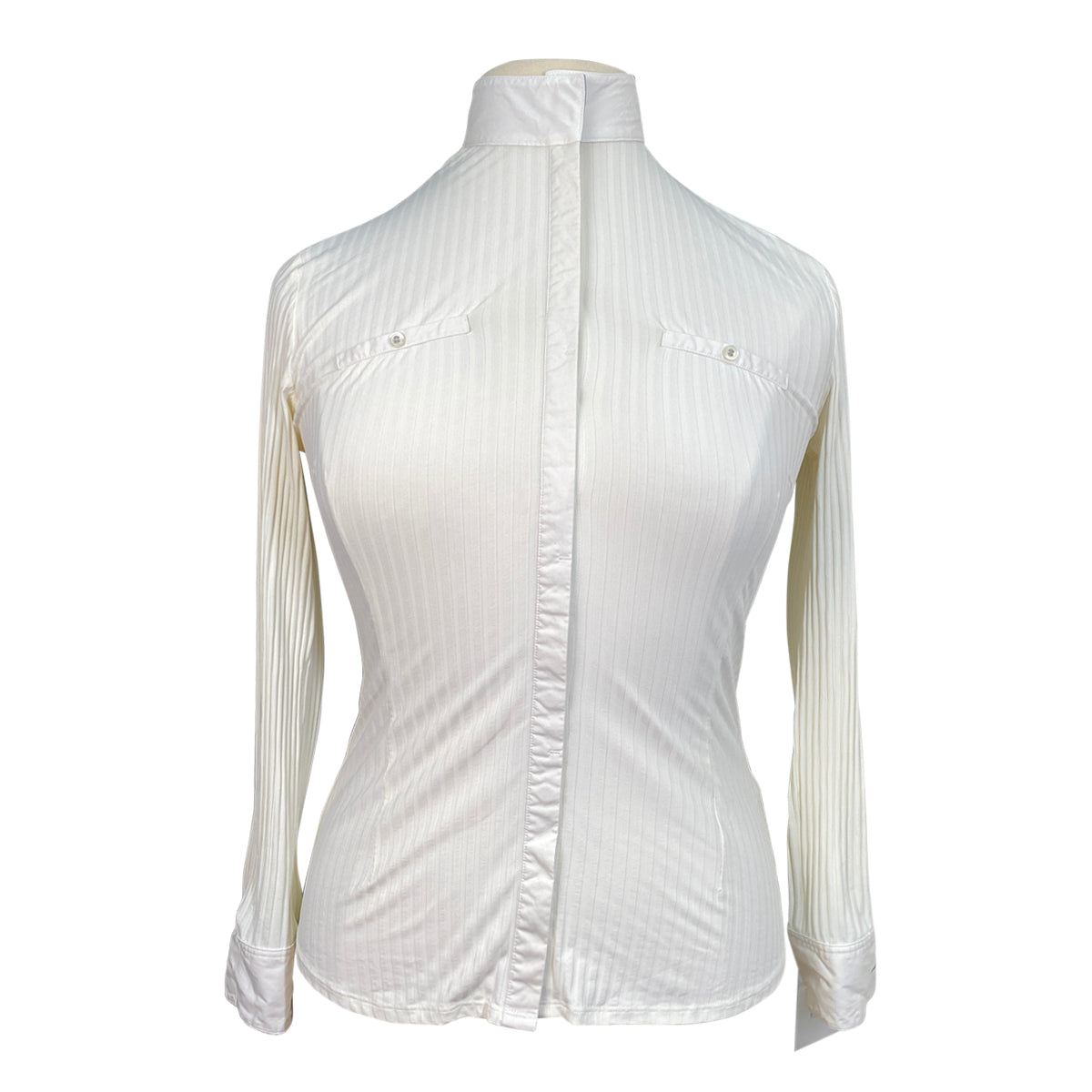 Alessandro Albanese 'Aurora' Long Sleeve Shirt in Ivory