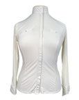 Alessandro Albanese 'Aurora' Long Sleeve Shirt in Ivory