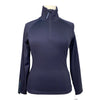 PS of Sweden 'Annie' Half Zip Sweater in Navy