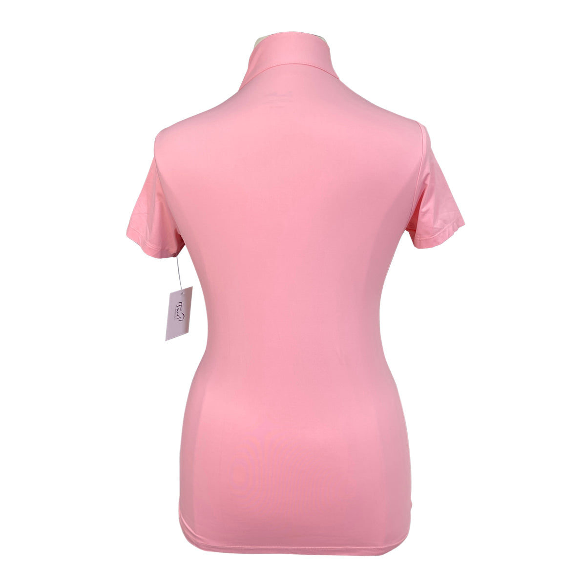 Tailored Sportsman 'Ice Fil' Short Sleeve Shirt in Flamingo