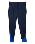 Halter Ego 'Perfection' Breeches in Deep Navy/Royal Piping