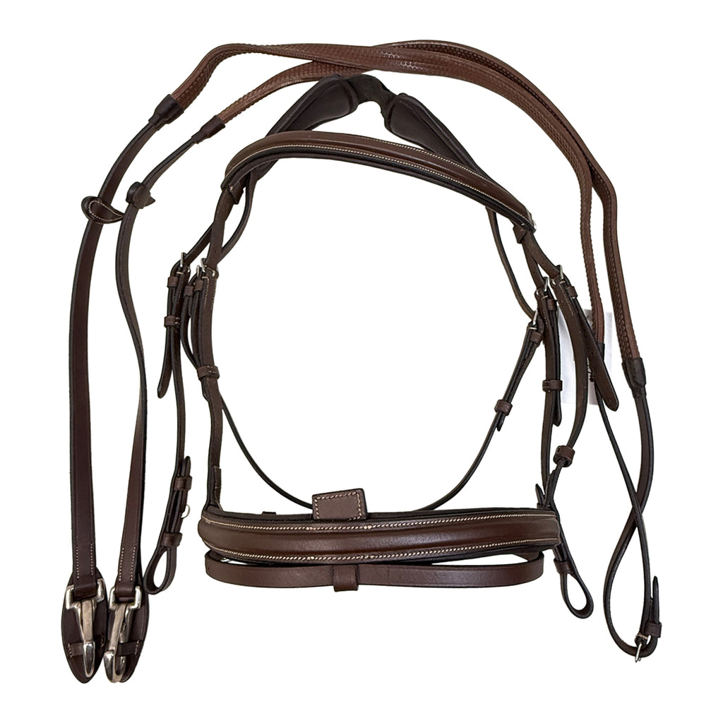 Arion Anatomic Bridle with Flash in Brown