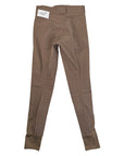 Back of Halter Ego 'Jane' Breeches in Dark Tan