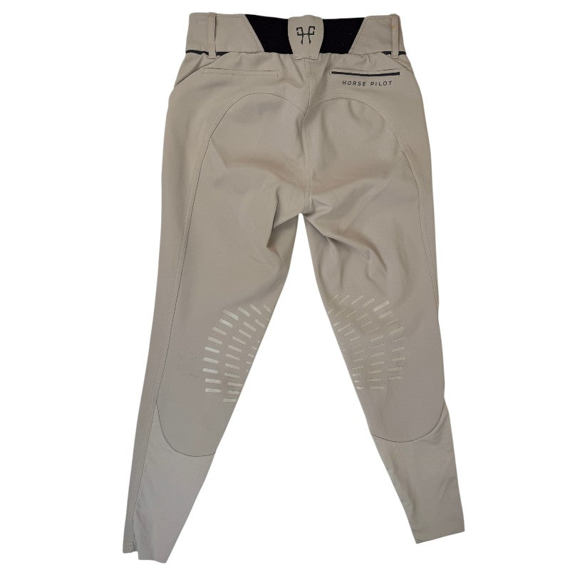 Horse Pilot 'X-Design' Knee Patch Breeches in Tan