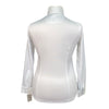 Essex Classics L/S Talent Yarn Show Shirt in White/Blue Camo