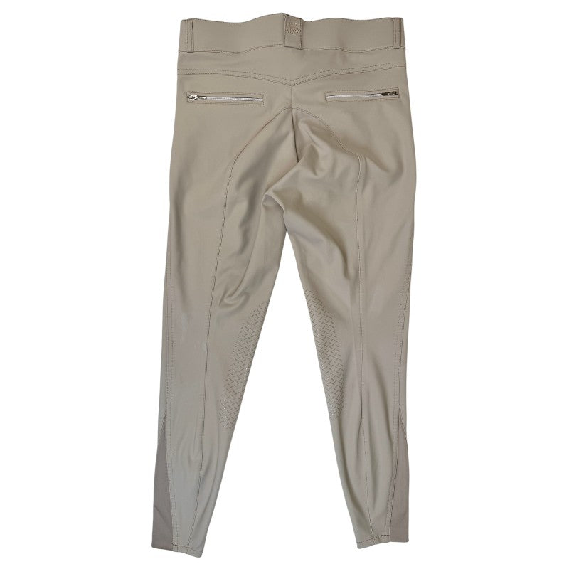KL Select 'Gabrielle' Knee Patch Breeches in Tan