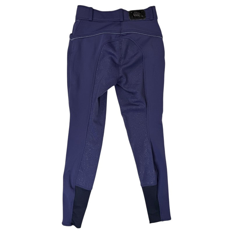 LG Basic Breeches with Full Silicone Seat in Navy