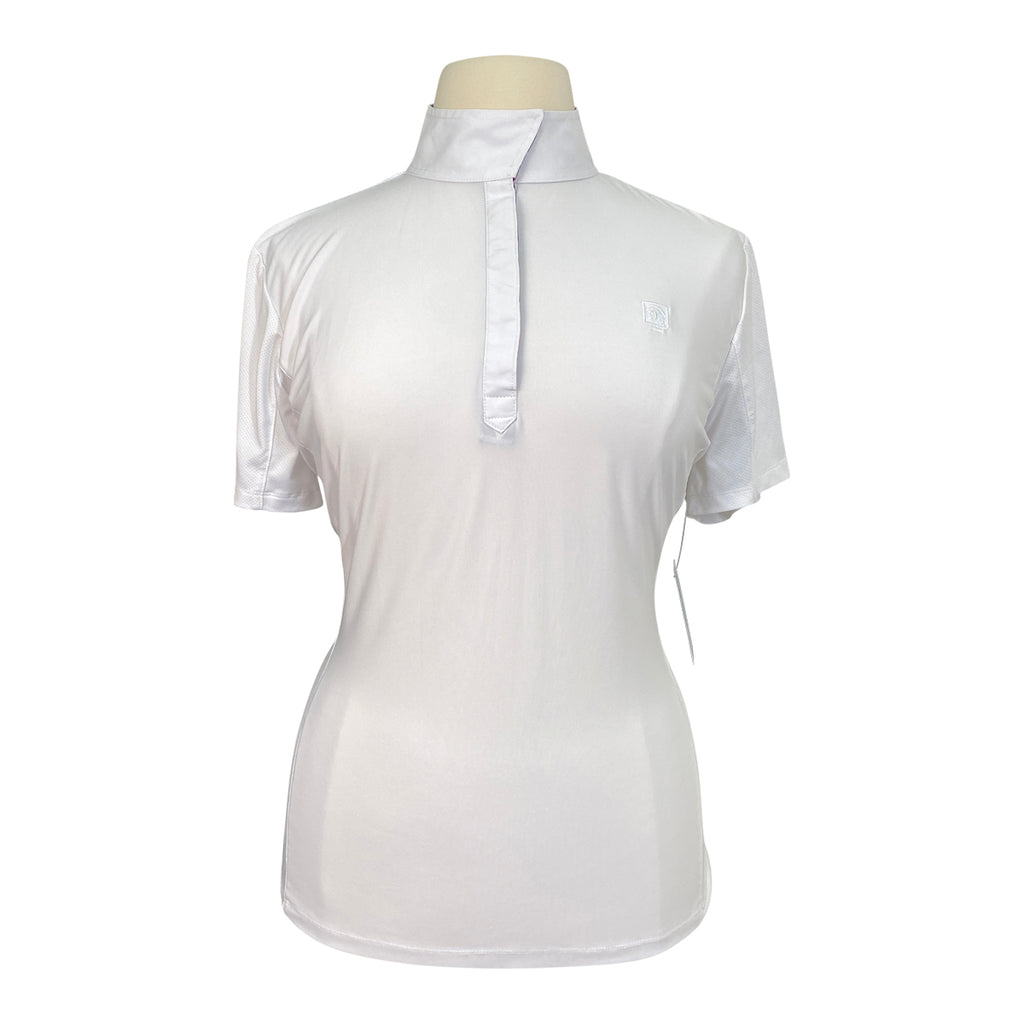 Romfh 'Lindsay' Chill Factor Show Shirt in White/Cocktails - Women's XL