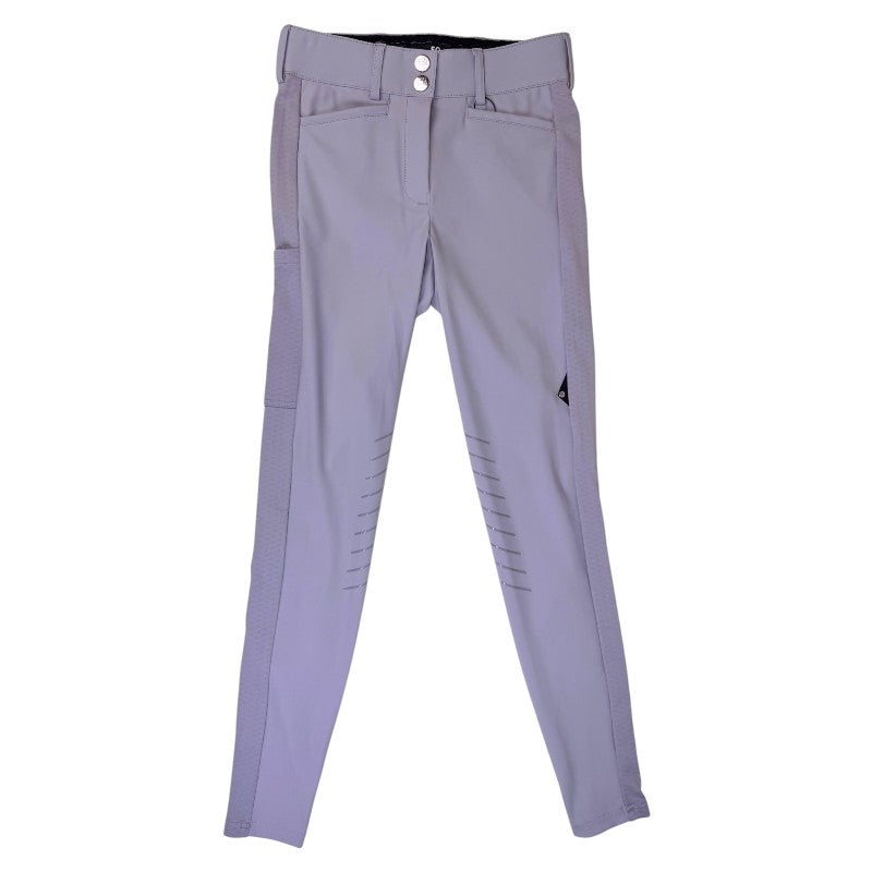 Equiline 'Casdikh' Core Flex Knee Grip Breeches in Lilac Grey