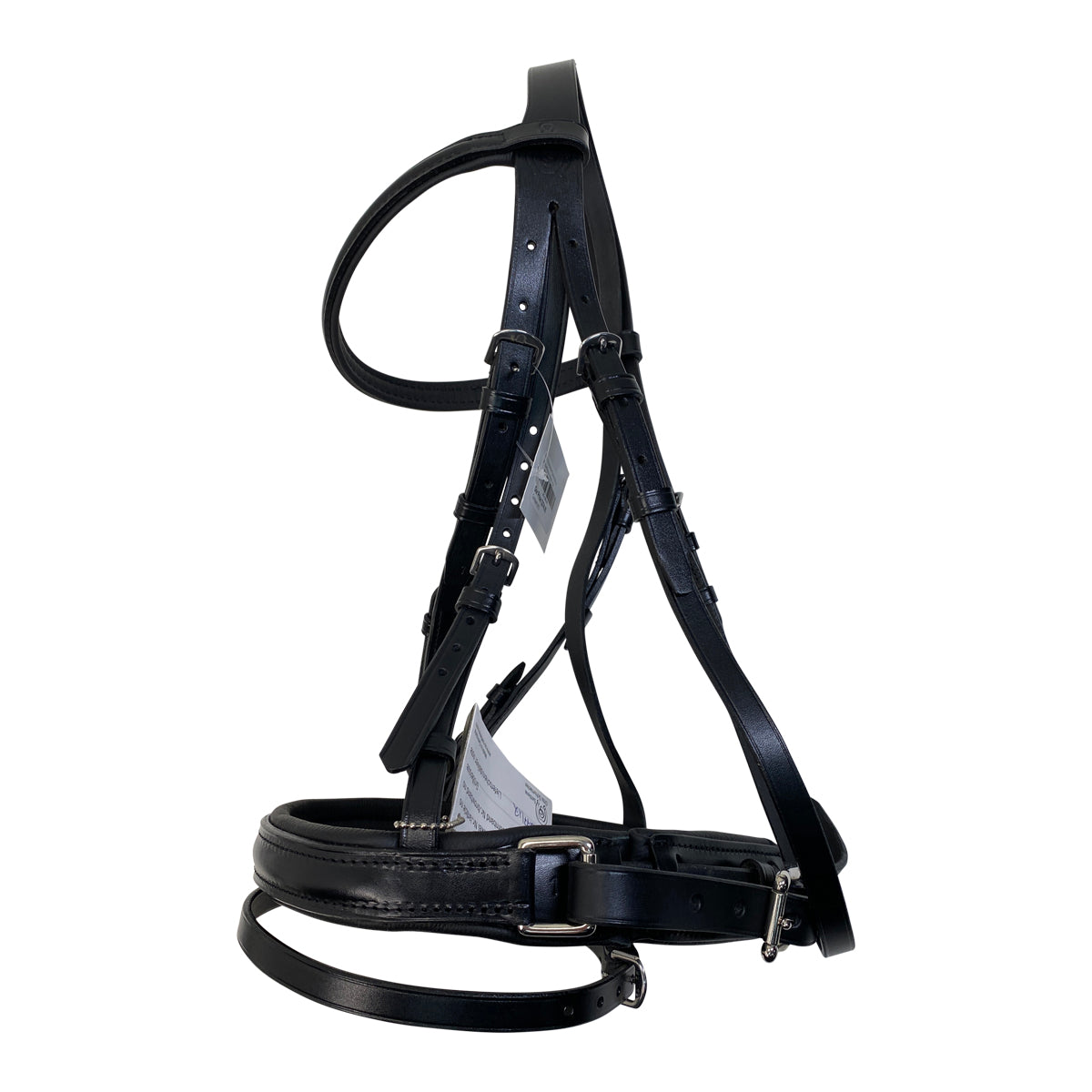 Otto Schumacher Flash Bridle w/ Webbed Reins in Black