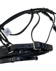 Otto Schumacher Flash Bridle w/ Webbed Reins in Black