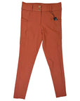 Free Ride Equestrian 'Lux' Knee Patch Breeches in Rust 