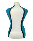 Kerrits 'Affinity®' Sleeveless Show Shirt in White/Teal/Black