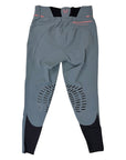 Horse Pilot 'X-Design' Knee Patch Breeches in Grey