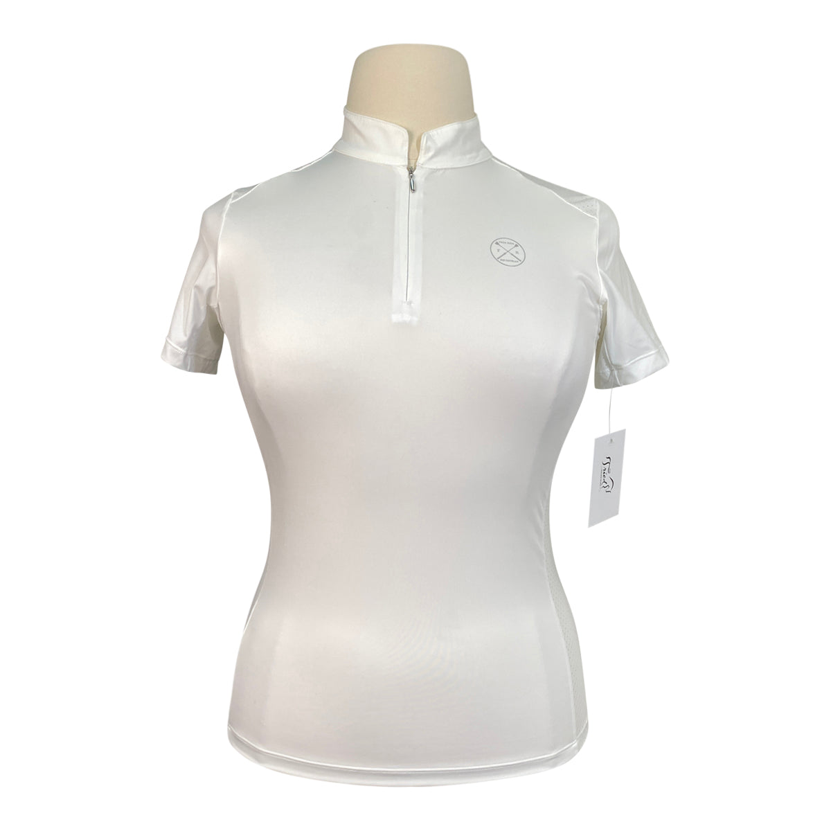 Free Ride Equestrian 'Cassidy' Competition Shirt in White
