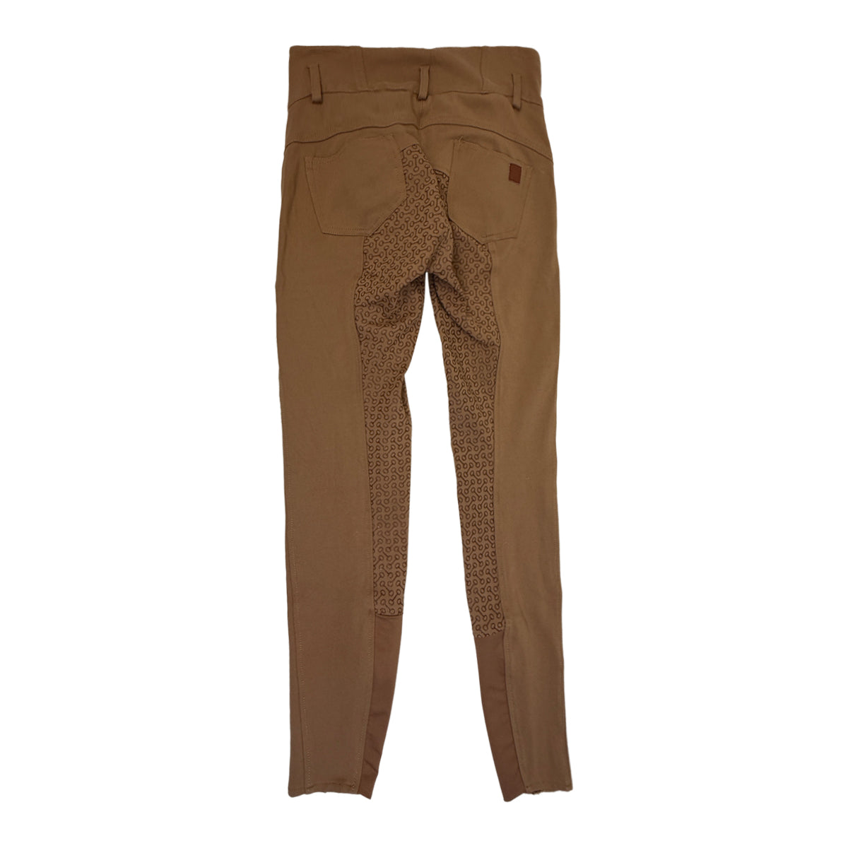 Horze 'Tara' Full Seat Breeches in Light Orange