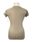 TKEQ 'Kennedy' Seamless Short Sleeve in Army Green - Women's L/XL
