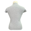 Back of TKEQ 'Hack Winner' Tee in Grey/Pink