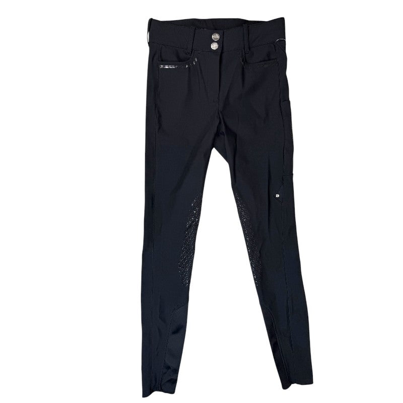 Equiline Knee Patch Breeches in Black