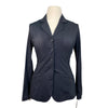 Harcour Jade Perforated Competition Jacket in Black 