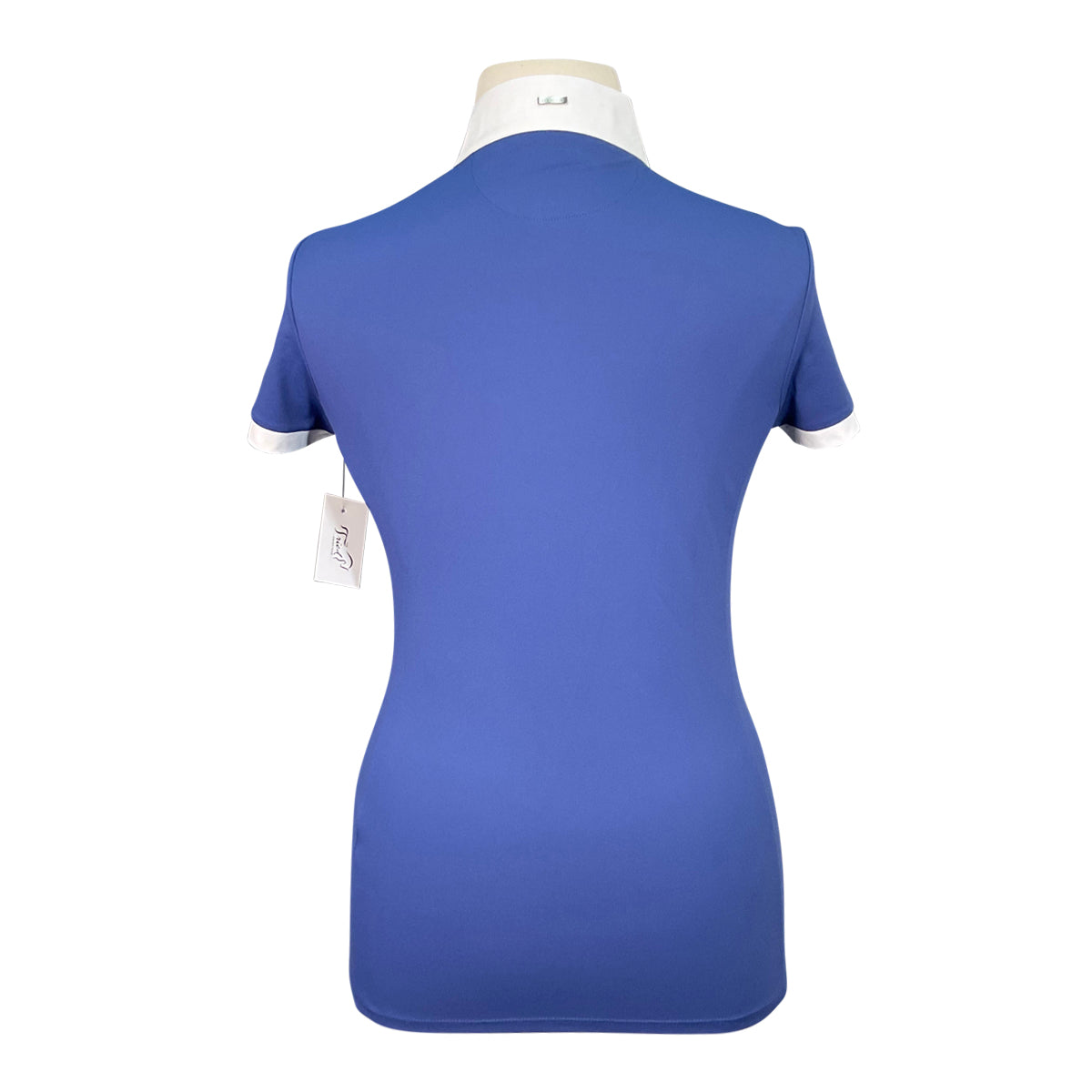 Equiline 'Gretig' Performance Polo in Blue/White 
