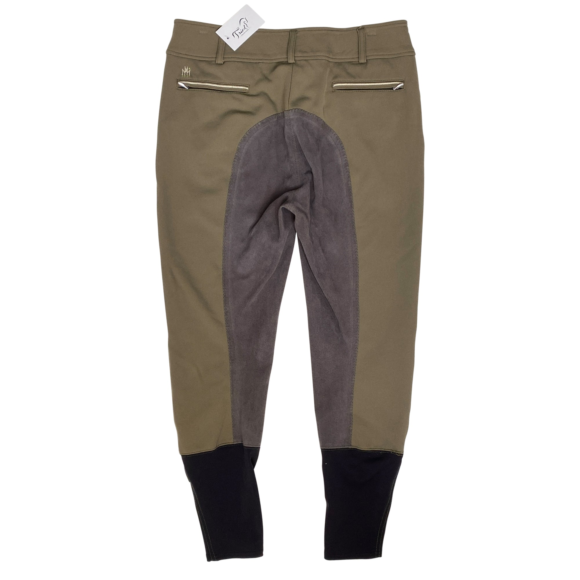 Mastermind Full Seat Breeches in Olive Green