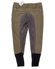 Mastermind Full Seat Breeches in Olive Green