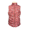 Ariat 'Bella' Kids Reversible Insulated Vest in Pink Ponies/Purple