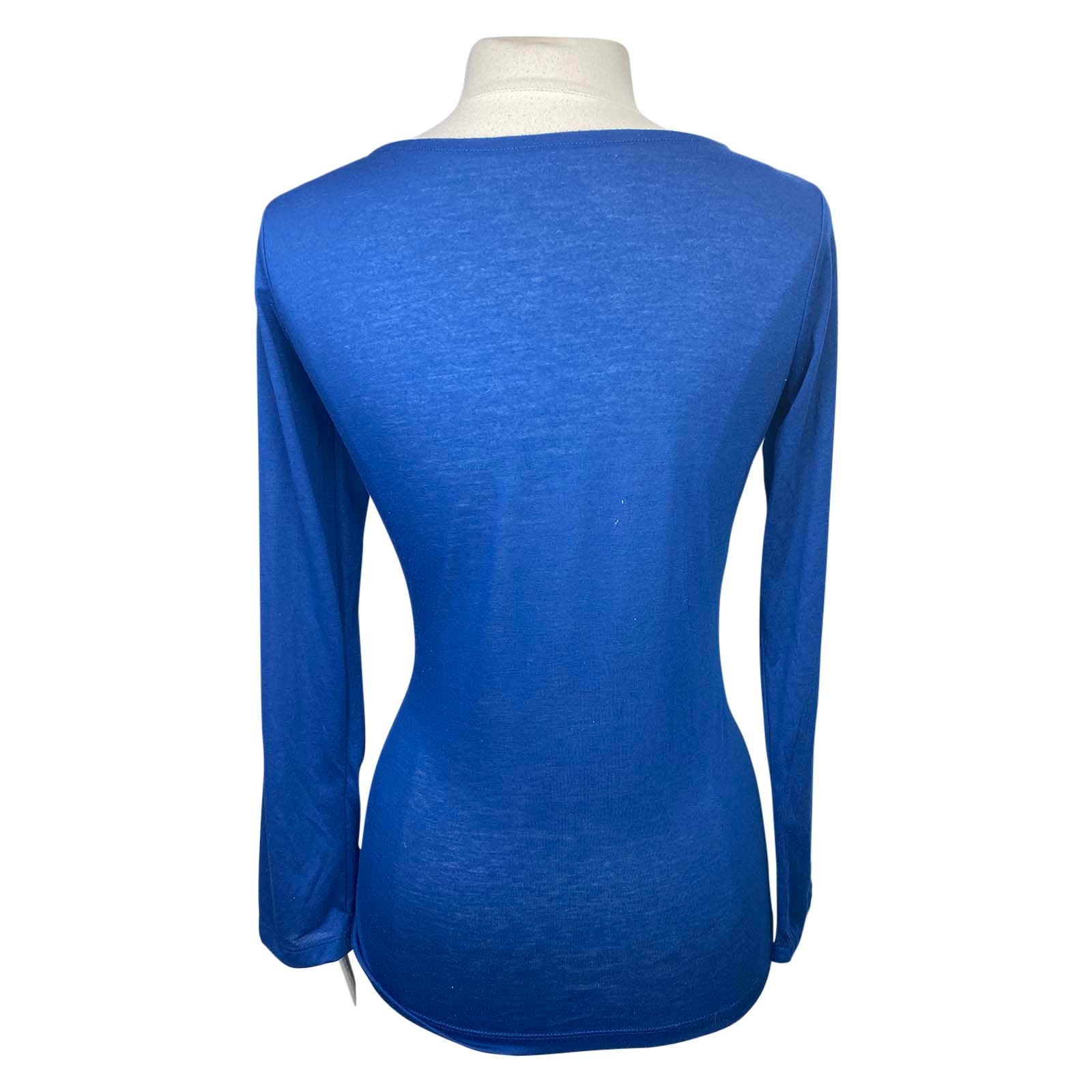 SmartPak Piper Long Sleeve Shirt in Navy - Women's Small