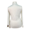 Tailored Sportsman Ice Fil Show Shirt in White/Pink