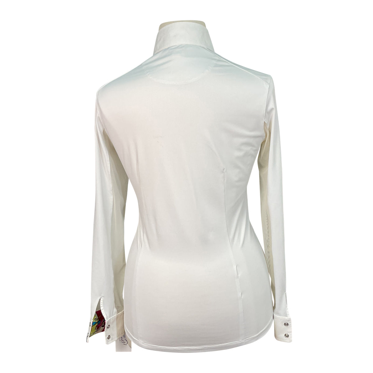 Tailored Sportsman Ice Fil Show Shirt in White/Pink